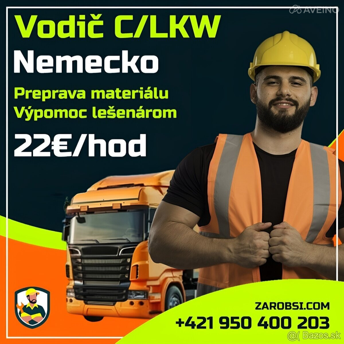 Ponuka: Vodič C/LKW - NEMECKO